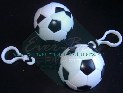 China football rain poncho ball supplier